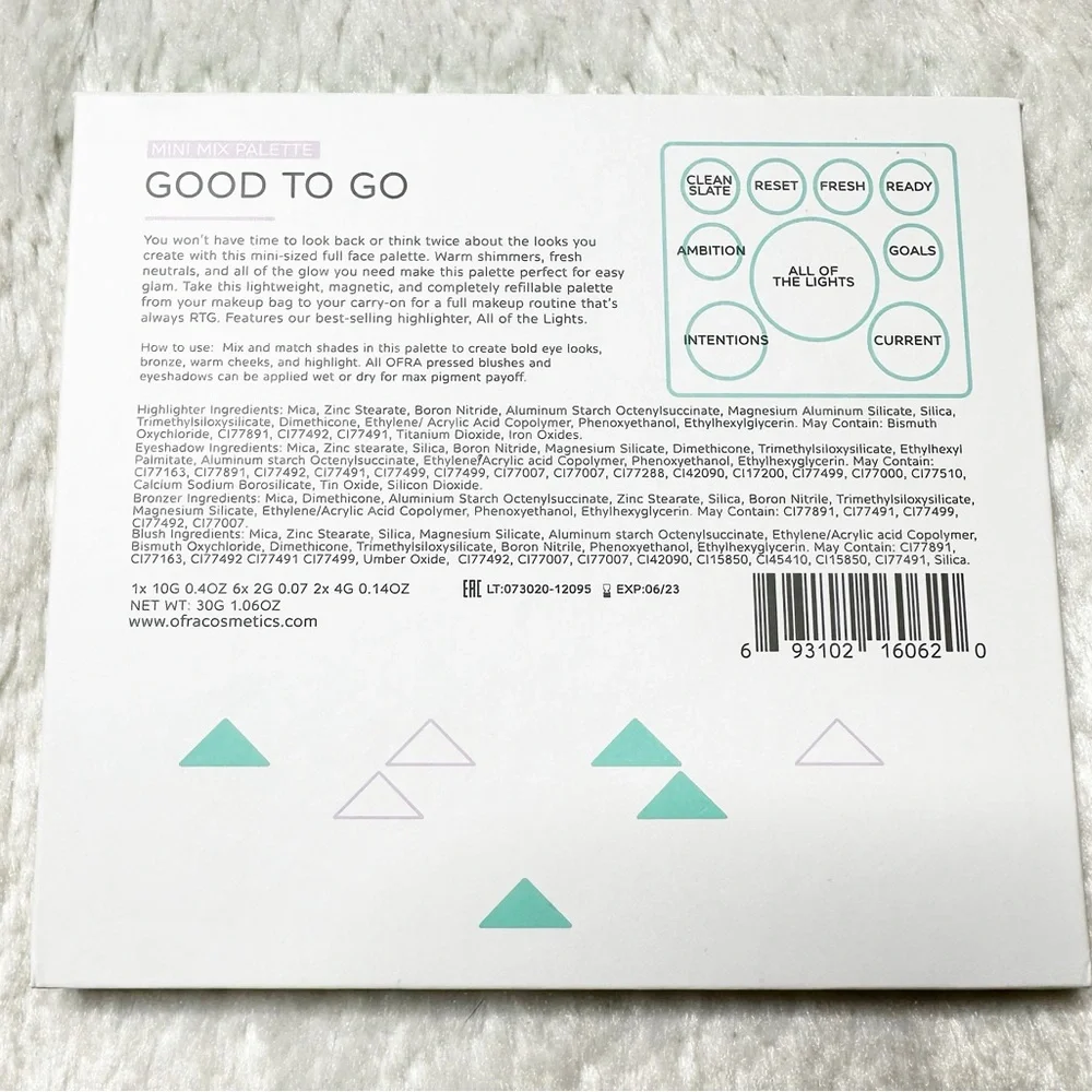 NEW Ofra Good To Go Mini Mix Face Palette Full Size